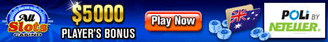 $5000AUD all slots casino pokies bonus