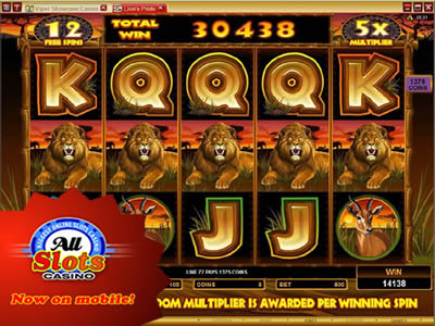 Lions Pride Mobile Pokie