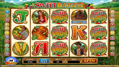 New pokie from Microgaming - Sweet Harvest