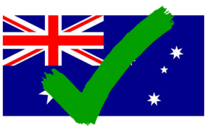 Australia Flag Yes