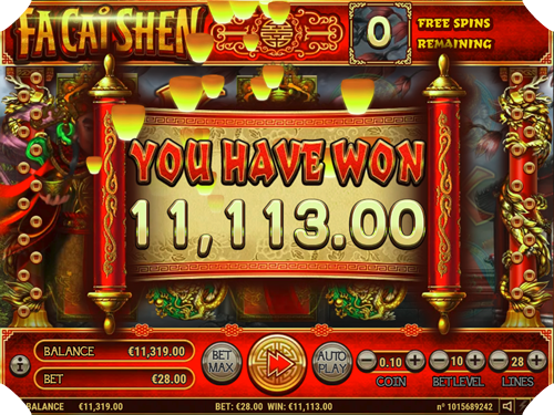 This Big Pokie Winner played the Fa Cai Shen pokie from Emu Casino!